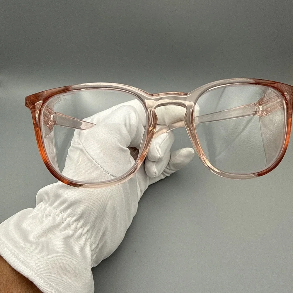 Stoggles Round Anti Fog Blush Pink Safety Glasses Pre-Owned Excellent Condition